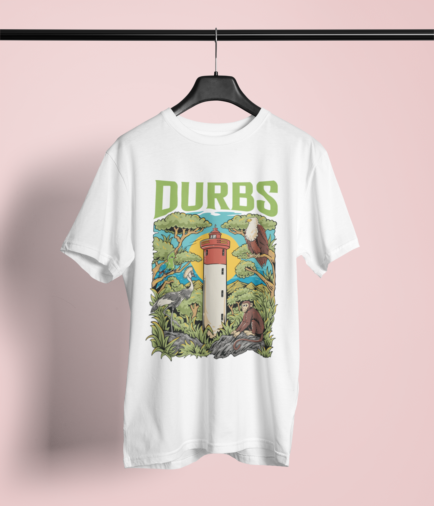 "Durbs" Tee: Tropical Chill Vibes