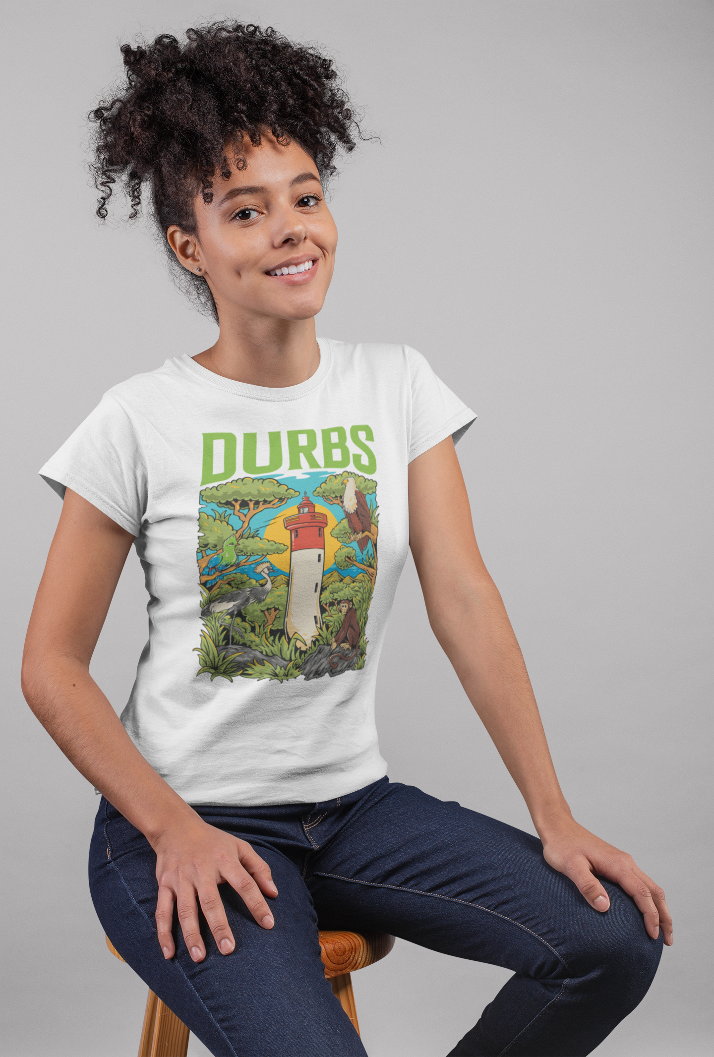 "Durbs" Tee: Tropical Chill Vibes